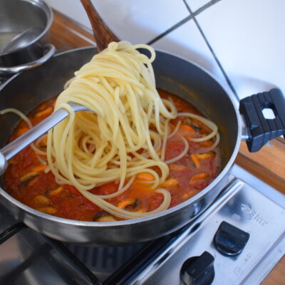 Spaghetti con le cozze